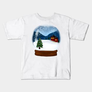 Snow Globe Kids T-Shirt